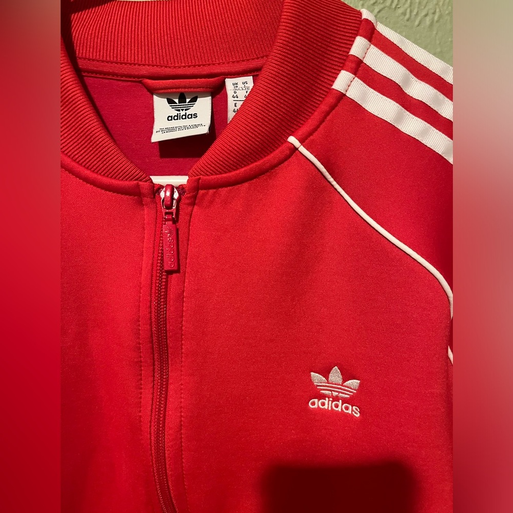 Adidas Track Jacket Women’s size large - Picture 2 of 6